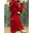Solid Drawstring Pocket Hooded Dress, Casual Long Sleeve Dress For Spring & Fall, Women's Clothing